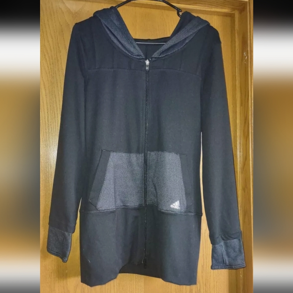 Women's Adidas Elongated Lightweight Layering Jacket Hooded